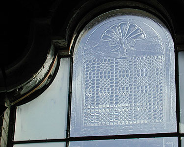Detail of Barrymore spire.